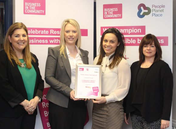 Parker Green shortlisted Community Impact Champion at BITC Awards 2015