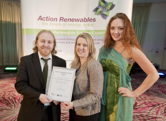 Green Energy Award for Parker Green & The Quays Shopping Centre