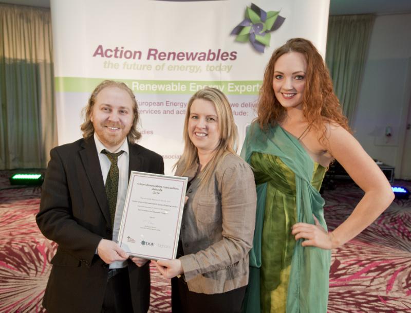 Green Energy Award for Parker Green & The Quays Shopping Centre